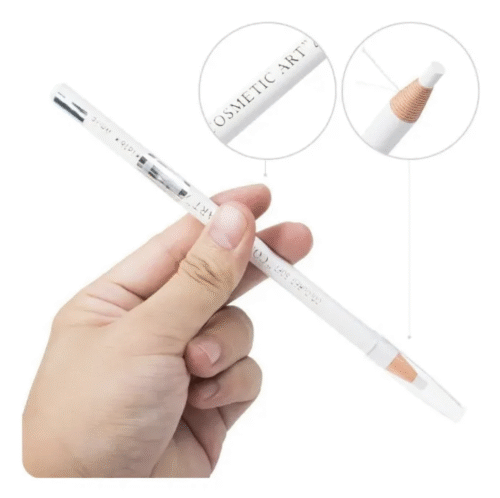 Lapiz Para Diseño De Cejas Color Blanco - Imagen 3